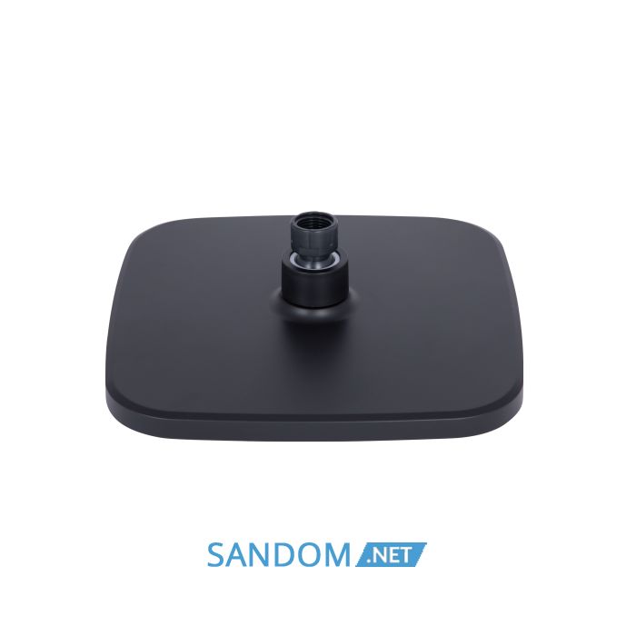 Душова система Lidz Wawel 1030 Black зі змішувачем з виливом