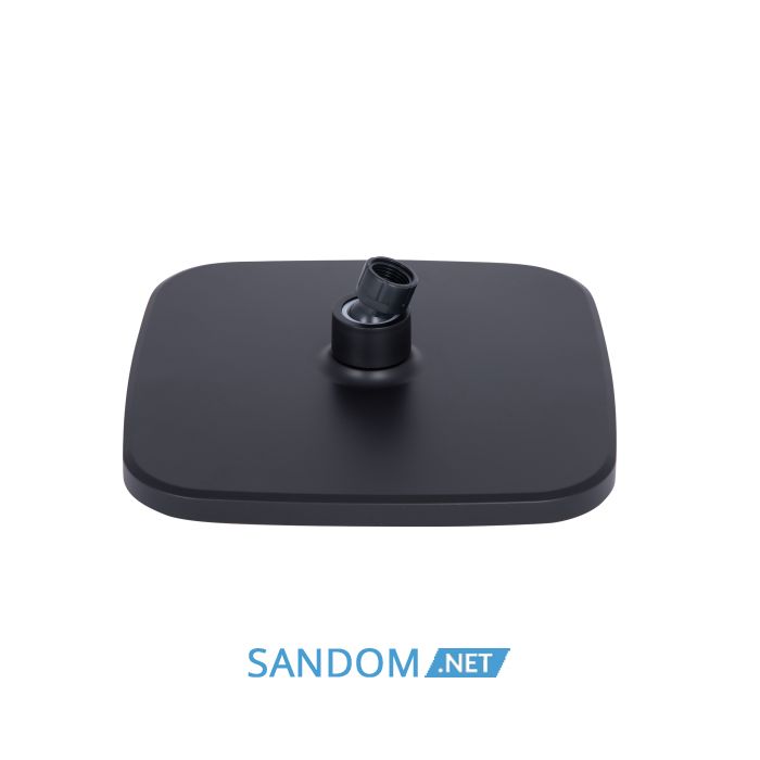 Душова система Lidz Wawel 1030 Black зі змішувачем з виливом