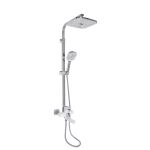 Душевая система Lidz Wawel 1030 White со смесителем с изливом