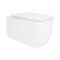 Унітаз підвісний Qtap Gemini Ultra Quiet безобідковий з сидінням Soft-close QT2533076EUQW