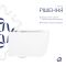 Унітаз підвісний Qtap Gemini Ultra Quiet безобідковий з сидінням Soft-close QT2533076EUQW