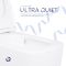 Унітаз підвісний Qtap Gemini Ultra Quiet безобідковий з сидінням Soft-close QT2533076EUQW