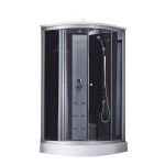 Гидромассажный бокс Lidz Tani SBM90x90.SAT.LOW.GR с низким поддоном