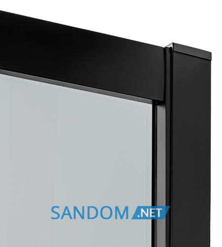 Душевая кабина New Trendy New Varia Black 90x90x190 без поддона