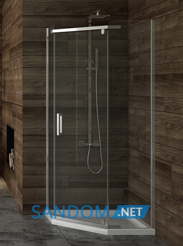 Душова кабіна New Trendy New Komfort 90x90x195 без піддону