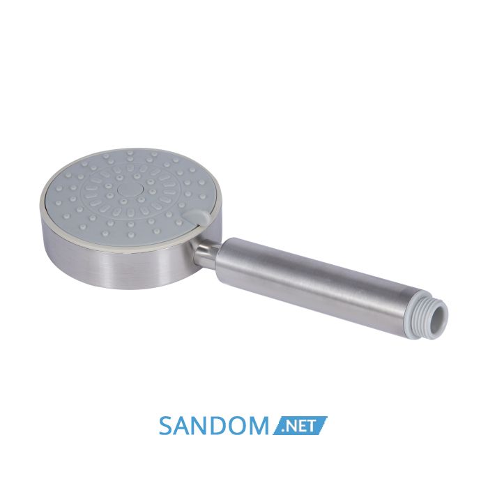 Душова система Lidz Aria 1033 Nickel зі змішувачем з виливом
