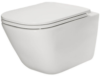 Унитаз подвесной  Roca Gap Clean Rim безободковый с сиденьем Slim slow-closing 