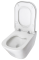 Унитаз подвесной  Roca Gap Clean Rim безободковый с сиденьем Slim slow-closing 