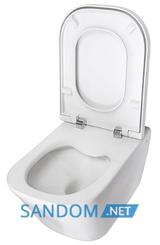 Інсталяція Grohe 38721001 з унітазом Roca Gap Clean Rim із сидінням Slim slow-closing