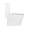 Унітаз моноблок підлоговий Qtap Kolibri Ultra Quiet безобідковий з сидінням Soft-close WHITE QT10226380W