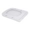 Унітаз моноблок підлоговий Qtap Kolibri Ultra Quiet безобідковий з сидінням Soft-close WHITE QT10226380W