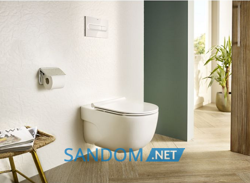 Унітаз підвісний Roca Meridian Rimless A34H24000 із сидінням Slim