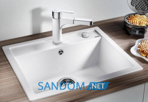 Гранитная мойка Argo Cubo 590х500х200