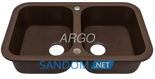 Гранітне миття Argo Gemelli 770х470х190