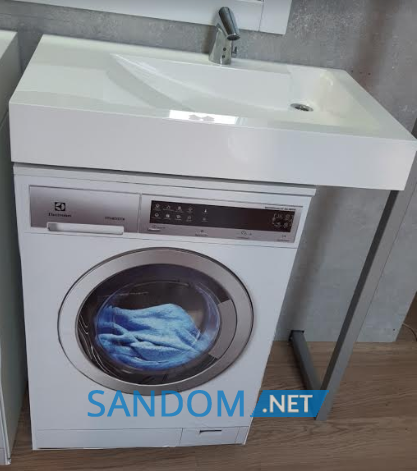 Умивальник над пральною машиною Fancy Marble Shelly 80х50
