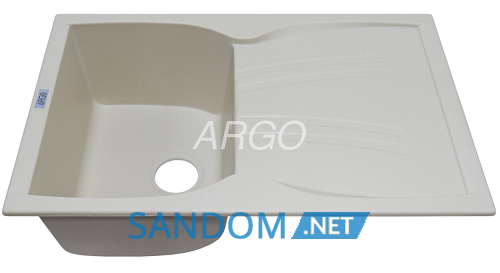 Гранитная мойка Argo Medio 790х500х235  