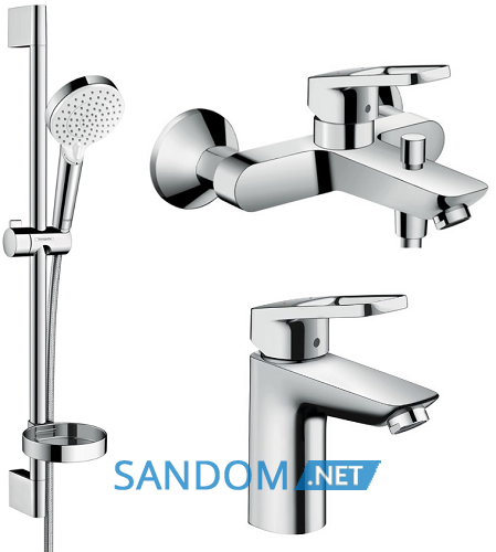 Набор смесителей Hansgrohe Logis Loop 1062019