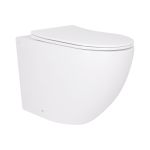 Унитаз подвесной Qtap Robin Ultra Quiet безободковый с сиденьем Soft-close