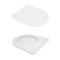 Унітаз підвісний Qtap Jay Ultra Quiet безобідковий з сидінням Soft-close QT07335175W