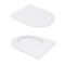 Унітаз підвісний Qtap Swan Ultra Quiet безобідковий з сидінням Soft-close QT16335180W
