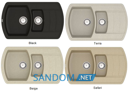 Гранітне миття Vankor Norton NMP 04.86 855х500х200