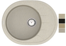 Гранитная мойка Vankor Sity SMO 02.61 605х490х200
