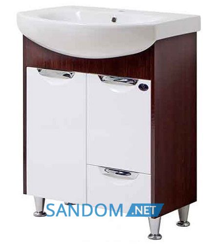 Тумба Van Mebles Lora Wenge під умивальник Runa 70 з ящиком