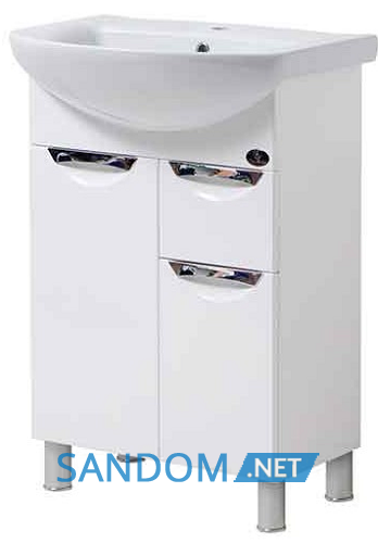 Тумба Van Mebles Lora под умывальник Omega 65 с ящиком