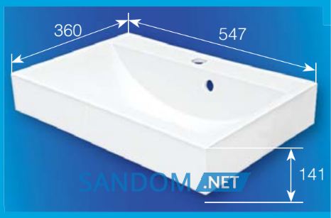 Умывальник Fancy Marble UM-550 55х36
