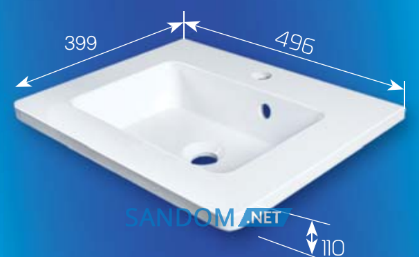  Умивальник Fancy Marble Annabelle 50х42