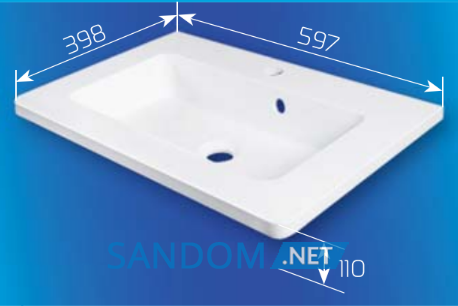 Умивальник Fancy Marble Annabelle 60х40