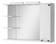 Зеркало в ванную со шкафчиком Van Mebles Lora 75