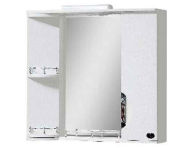 Зеркало в ванную со шкафчиком Van Mebles Lora 80 с бортиком