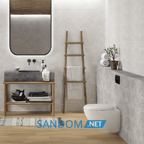 Плитка для стен Cersanit Denize Light Grey Structure 20х60
