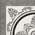 Плитка для пола Click Ceramica Estatuario Roseton 45х45