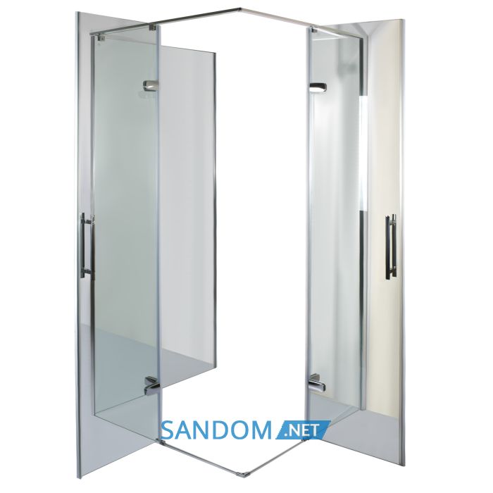 Душевая кабина Bravo WDA N90TC 90x90x185 без поддона (стекло с трех сторон)