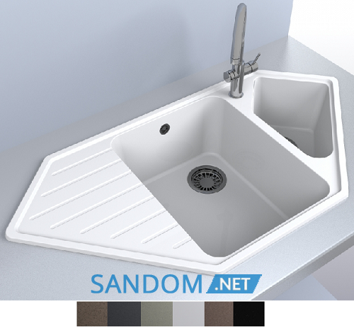 Гранітне миття Miraggio Tirion 970х434х202