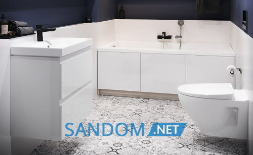Тумба з умивальником Cersanit Moduo Slim 60