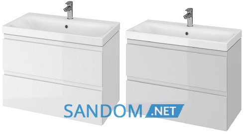 Тумба з умивальником Cersanit Moduo 80