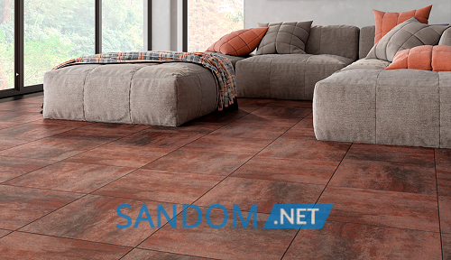 Плитка для пола Cersanit Trendo Brown 42х42