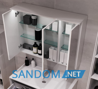 Дзеркальна шафа Botticelli Sequetto SqM-100