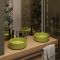 Умивальник накладний VBI PRATO OLIVE MATT 35,5x35,5
