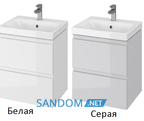 Тумба с умывальником Cersanit Moduo 50 