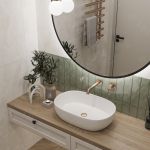 Умывальник накладной VBI MODENA WHITE 59x42