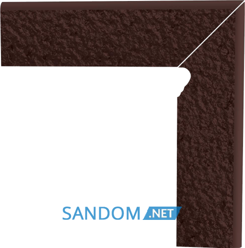 Цоколь Paradyz Natural Brown Cokół 2 El.-Prawy Duro 8,1 х30 G1