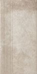 Плитка для ступени Paradyz Viano Beige Stopnica Prosta 30х60