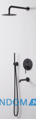 Душевая система Rea Lungo Black REA-P4112
