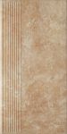 Плитка для ступени Paradyz Ilario Beige Stopnica Prosta 30х60