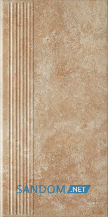 Плитка для ступени Paradyz Ilario Beige Stopnica Prosta 30х60