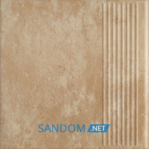 Плитка для ступени Paradyz Ilario Beige Stopnica Prosta 30х30